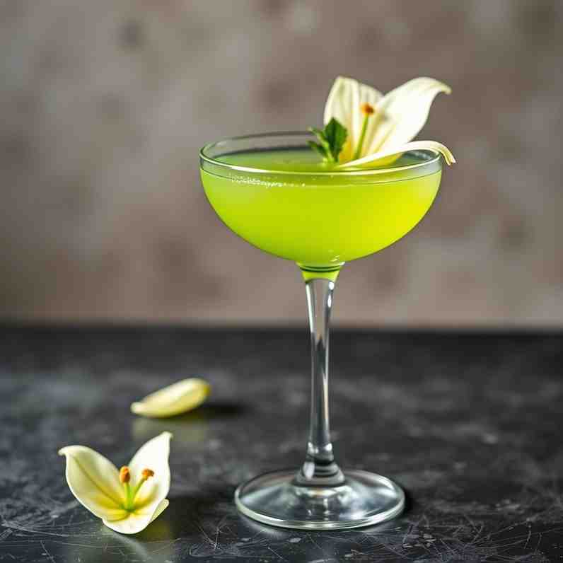 Green Chartreuse Cocktail - Lily-Inspired